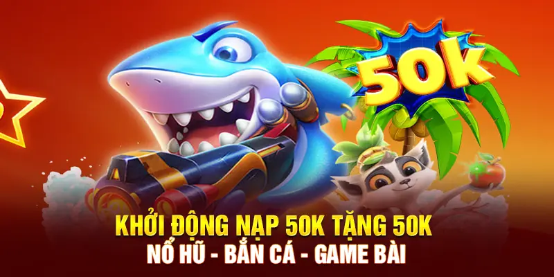 Khuyến mãi thưởng nạp cho 3 game hot